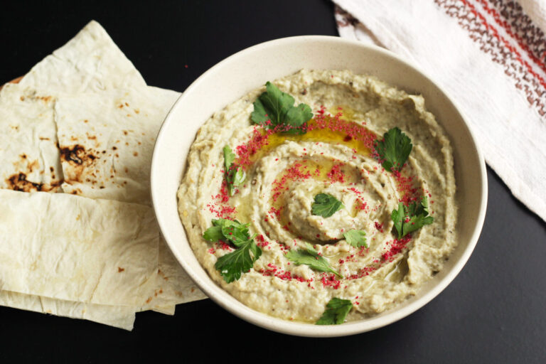 Baba Ganoush Without Tahini (Eggplant Dip) Medmunch