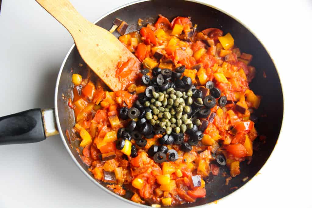 Maltese Kapunata (40 Mins, Stewed Vegetable Dish) Medmunch