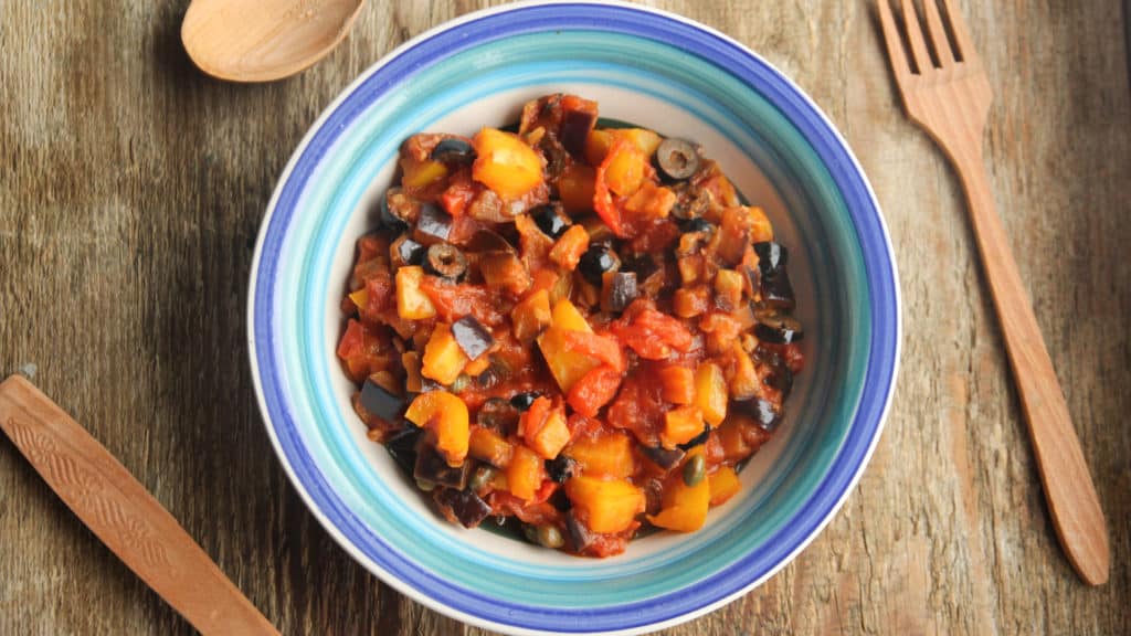 Maltese Kapunata (40 Mins, Stewed Vegetable Dish) Medmunch