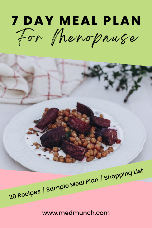 7 Day Menopause Diet Meal Plan (PDF & Menu) - Medmunch