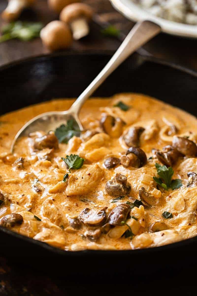 28 Healthy Chicken & Mushroom Recipes You'll Love - Medmunch